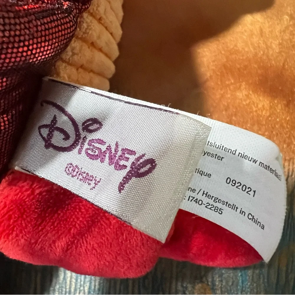 Scentsy Buddy Disney Sebastian Crab Little Mermaid Plush metallic red